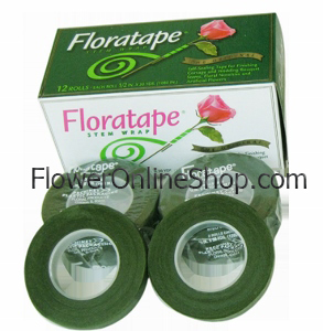 FloraTape,ฟลอร่าเทป,อุปกรณ์จัดดอกไม้,โอเอซิส,ดอกไม้ประดิษฐ์,ของตกแต่งบ้านของตกแต่งสวน